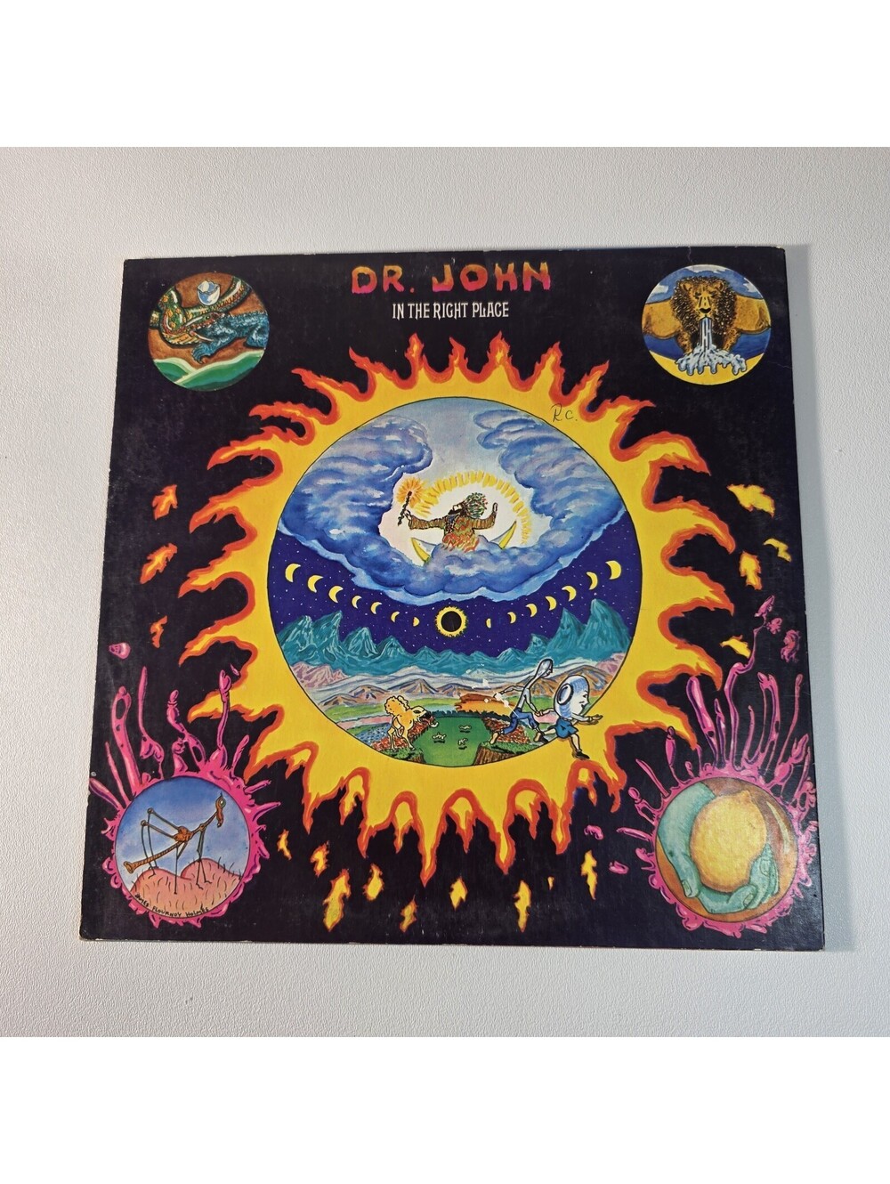 Dr. John  In the Right Place Rare 1973 SD 7018 Vinyl LP Tri-Fold